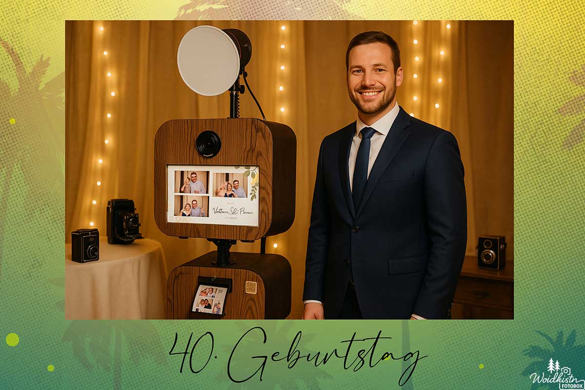 Fotobox Mieten für Geburtstag