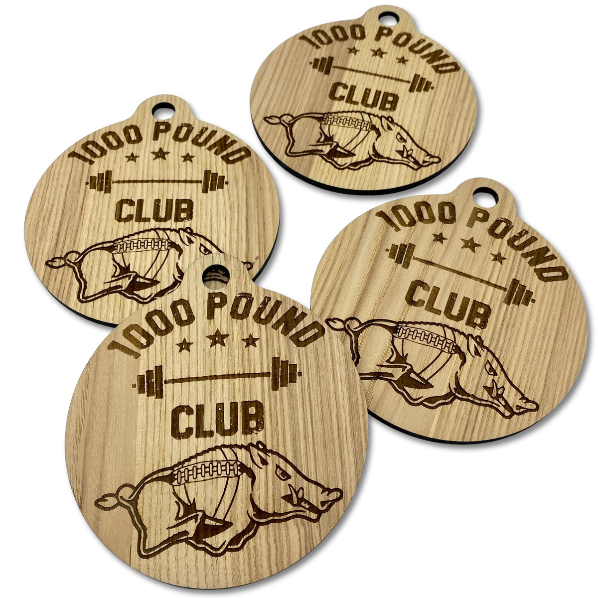 Holzmedaille mit Logo Gravur – Auszeichnung & Geschenk