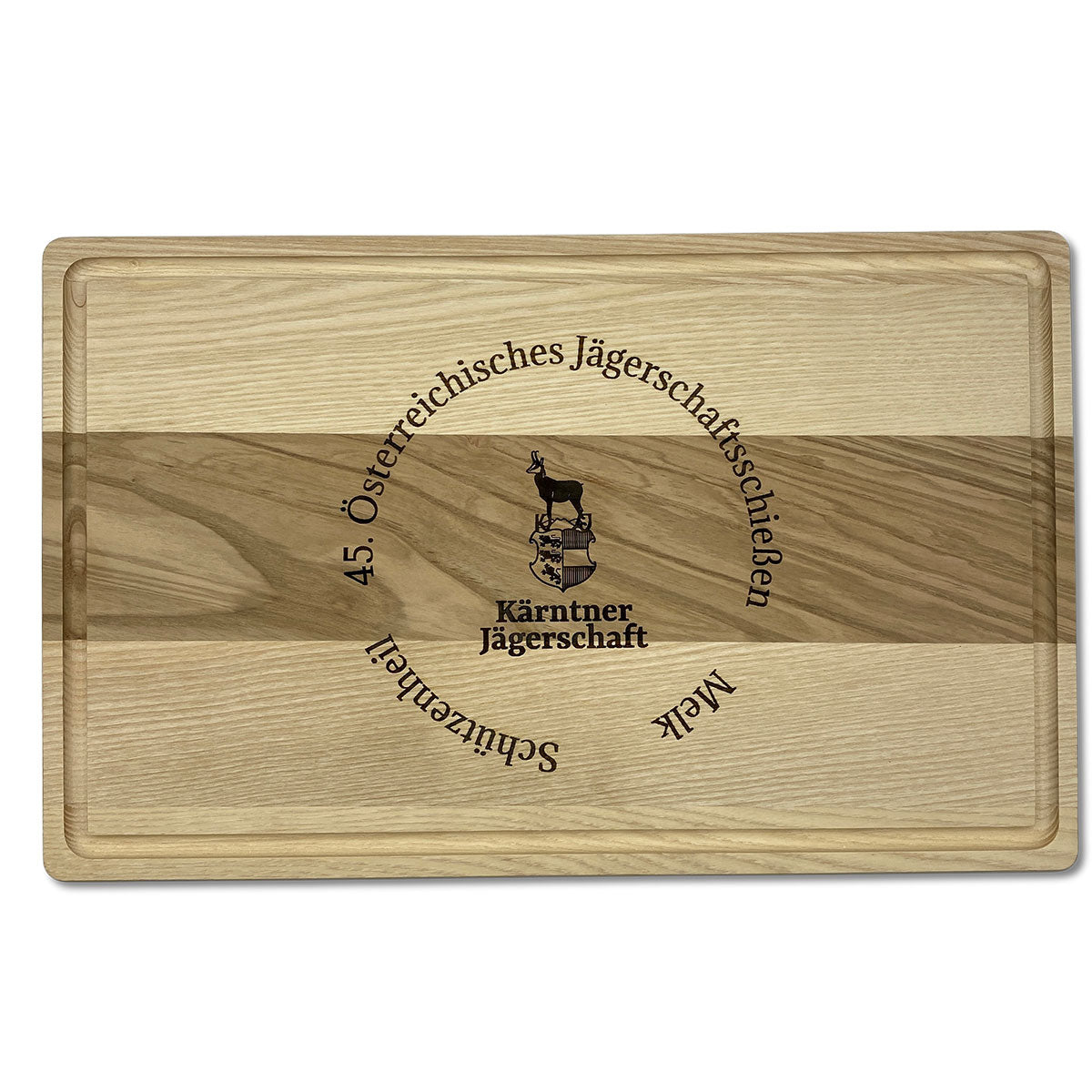 Schneidebrett mit Firmenlogo lasergraviert