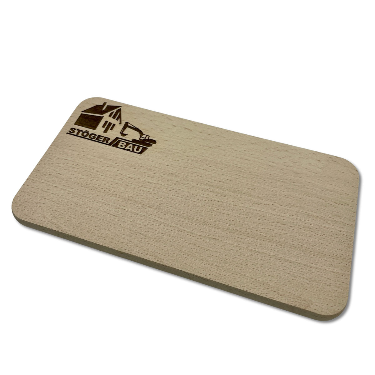 Personalisierbares Jausenbrett mit Logo für Kunden