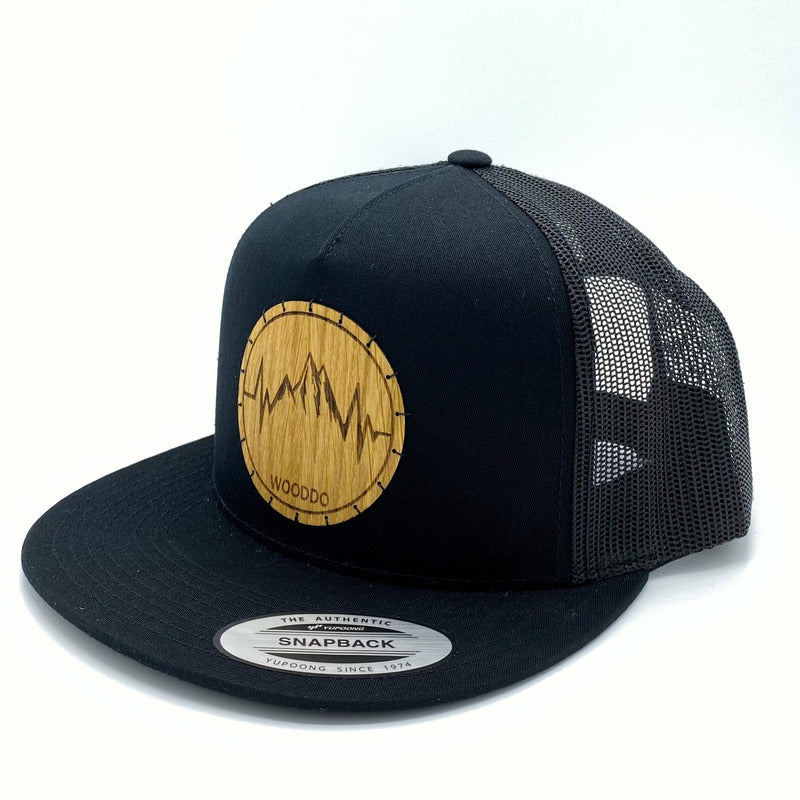 Mountainair Snapback Mesh Cap - Black