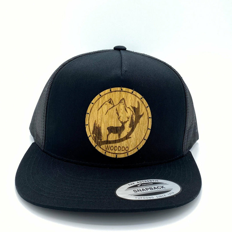 Mountainair Snapback Mesh Cap - Black
