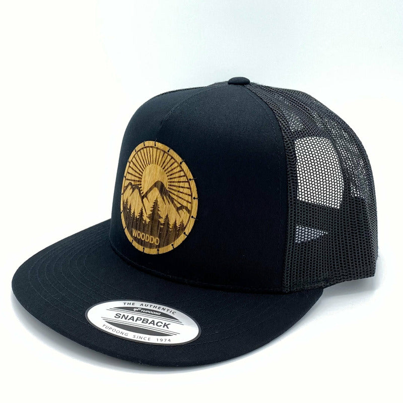Mountainair Snapback Mesh Cap - Black