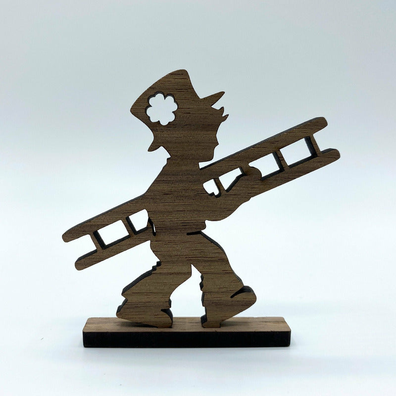 Glücksbringer Rauchfangkehrer - Wurmis-Holzdeko