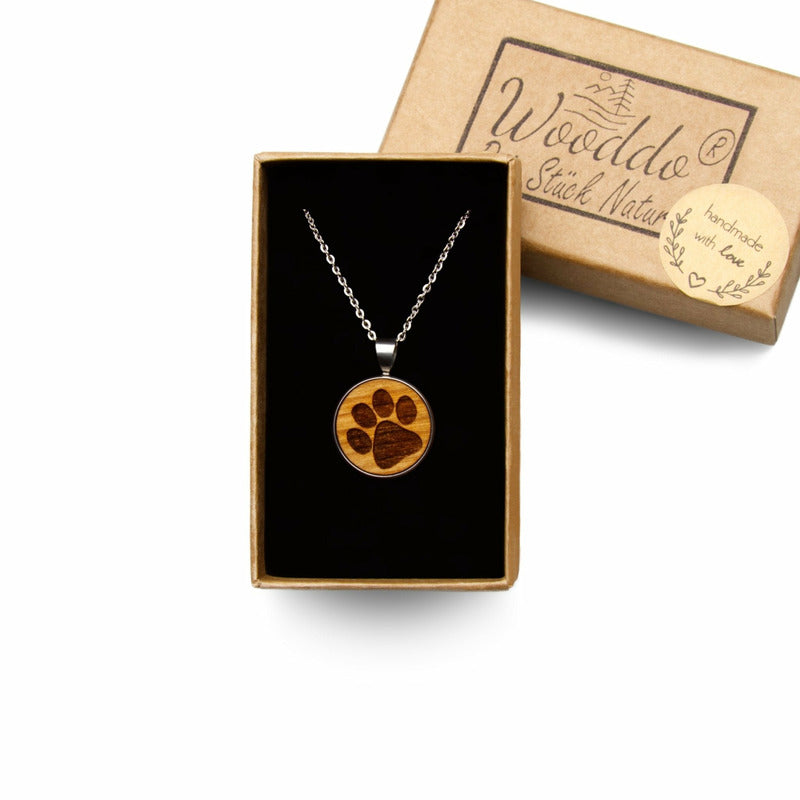 Halskette Tierliebe - Wurmis-Holzdeko