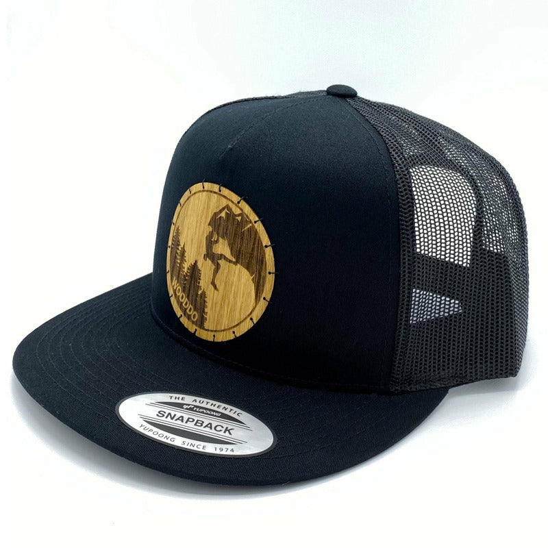 Mountainair Snapback Mesh Cap - Black - Wurmis-Holzdeko