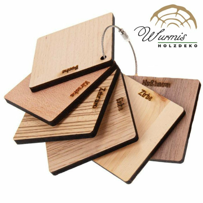 Musterfächer Wurmis-Holzdeko - Wurmis-Holzdeko
