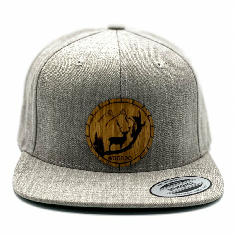 Natureclassic Snapback Cap - Heather Grey - Wurmis-Holzdeko
