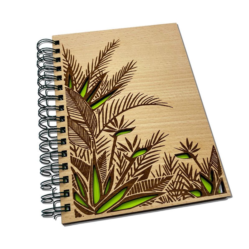 Holzbuch Jungle – wildes Design für kreative Abenteuer