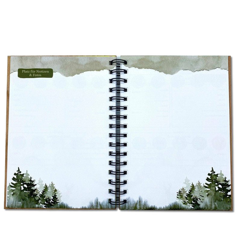 Abschussbuch Jäger - Jagdtagebuch Innenseiten