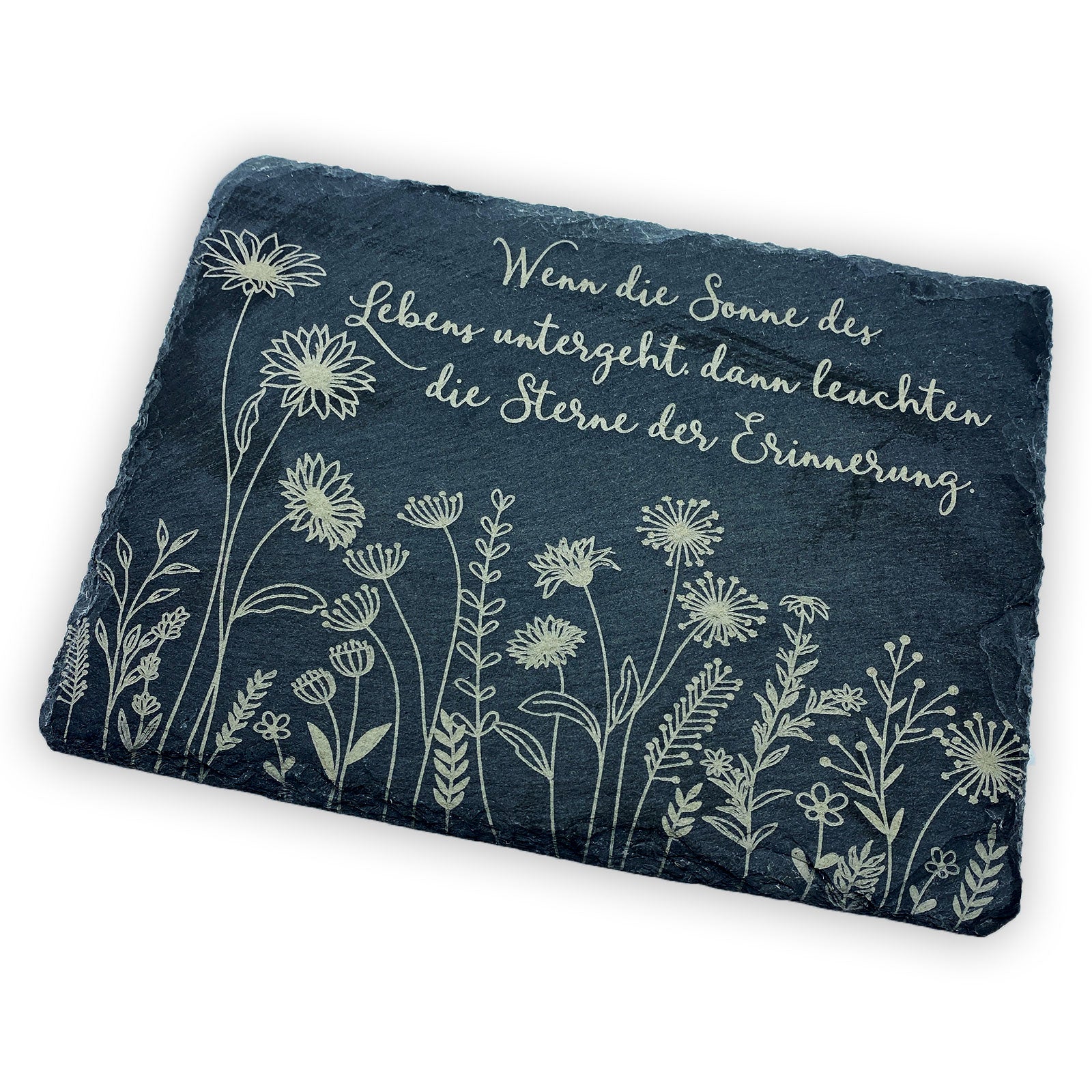 Schieferplatten mit Gravur