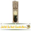 Holzaufsteller mit Wunschgravur individuell gestalten im Produktdesigner - Aufsteller aus Holz für die Haustüre