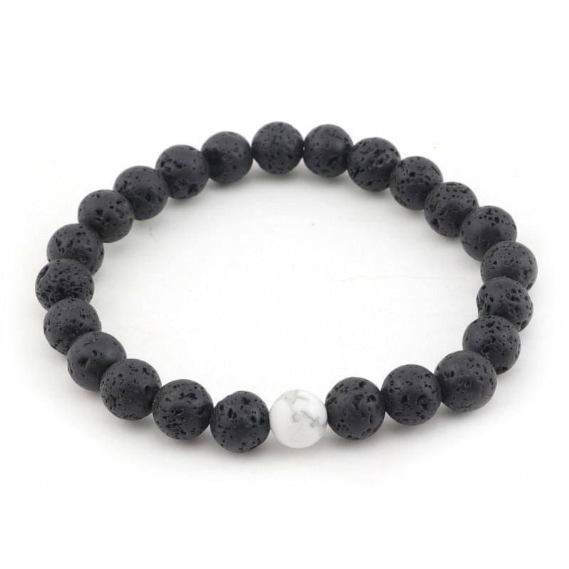 Armband Black and White - Wurmis-Holzdeko