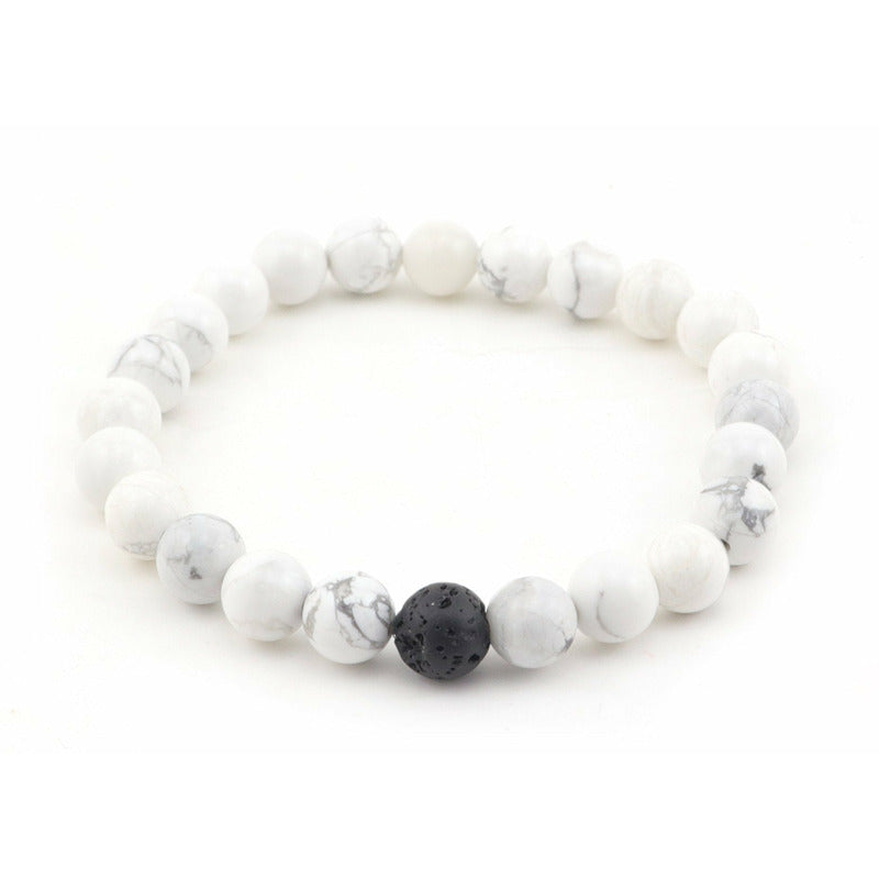 Armband White and Black - Wurmis-Holzdeko