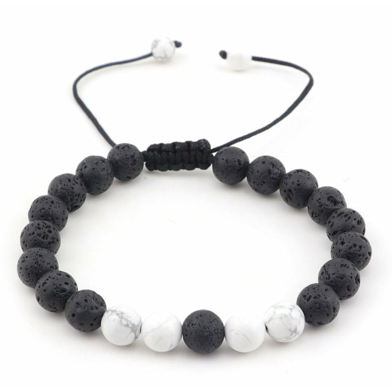 Armband White Dot - Wurmis-Holzdeko