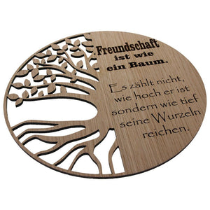 Baum des Lebens - Freunde - Wurmis-Holzdeko