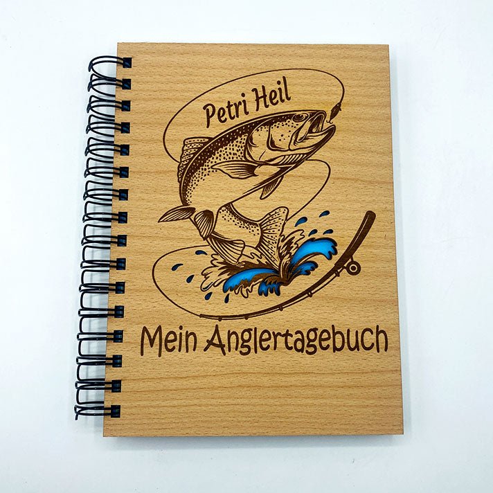 Fangbuch Forelle - Wurmis-Holzdeko