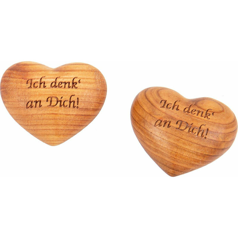 Handschmeichler - Ich denk' an Dich! - Wurmis-Holzdeko