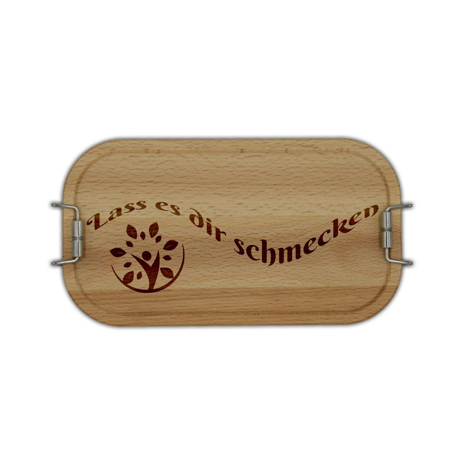 Lunchbox mit persönlicher Gravur - Wurmis-Holzdeko