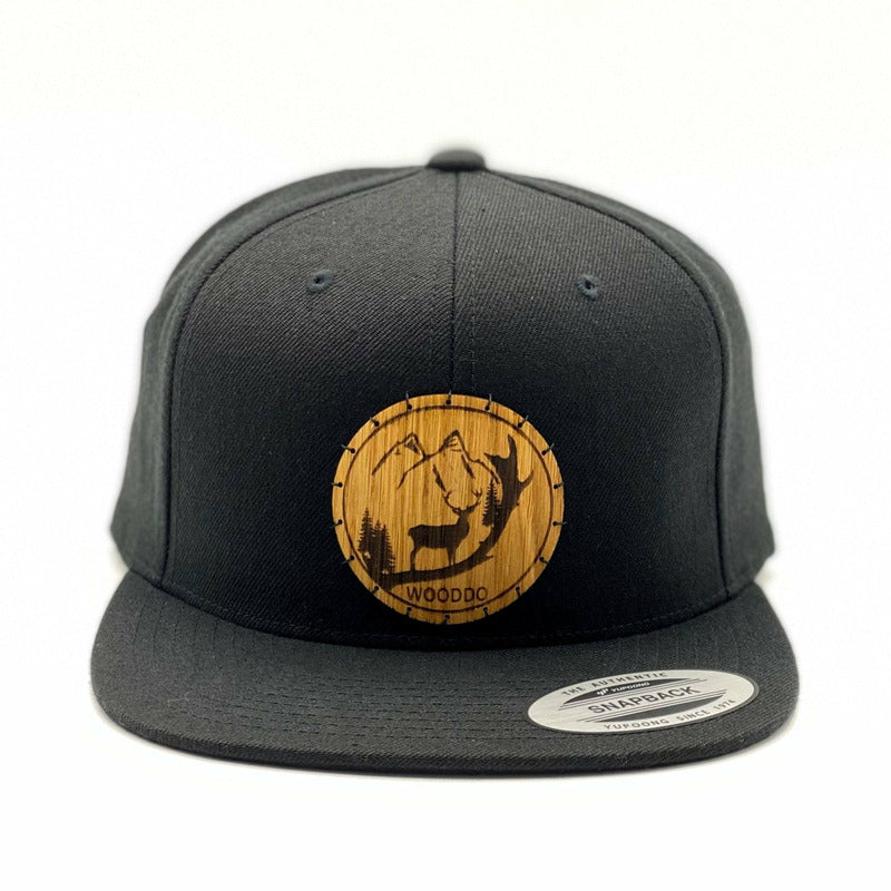 Natureclassic Snapback Cap - Black - Wurmis-Holzdeko