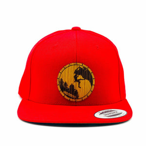 Natureclassic Snapback Cap - Red - Wurmis-Holzdeko