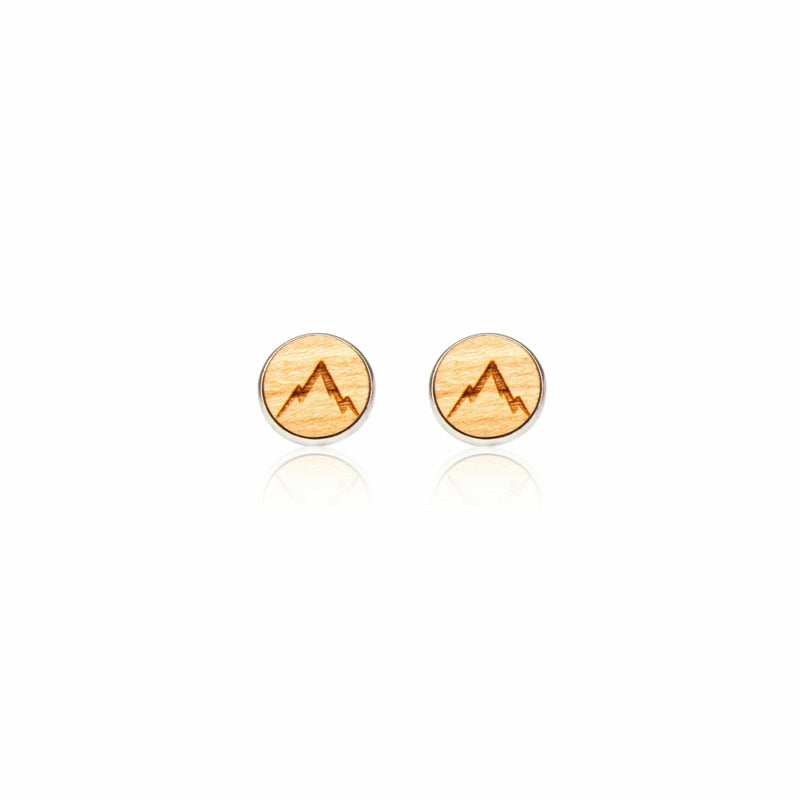 Ohrstecker Gipfelstürmer - Wurmis-Holzdeko