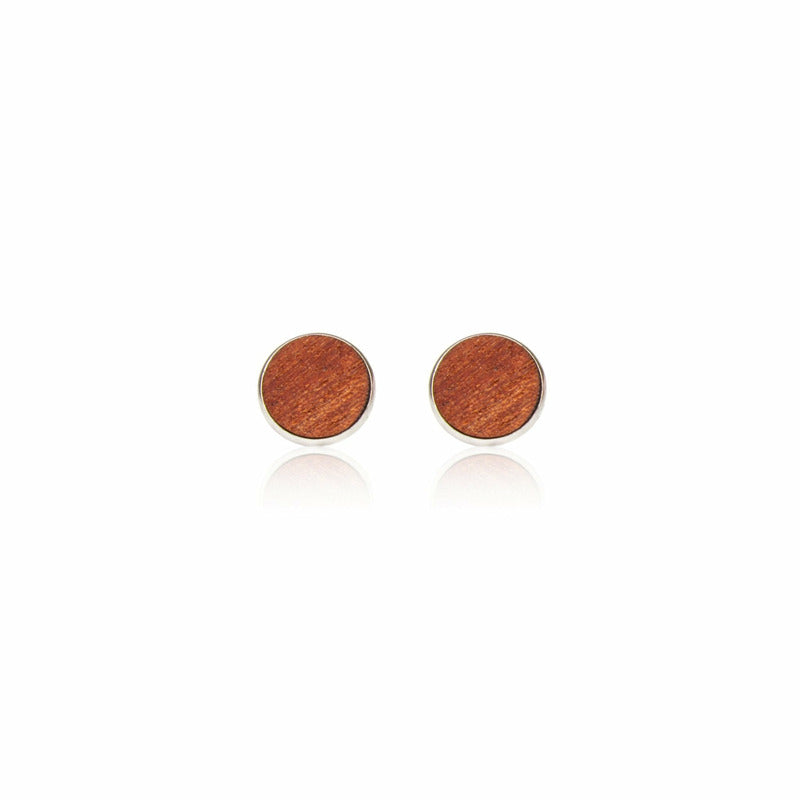 Ohrstecker Nature Dot - Wurmis-Holzdeko