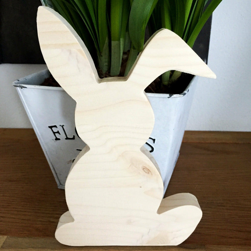 Osterhase Knickohr - Wurmis-Holzdeko