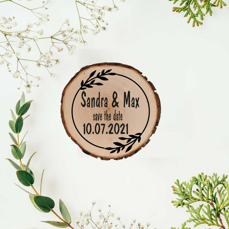 Stempel - Save the date - Wurmis-Holzdeko