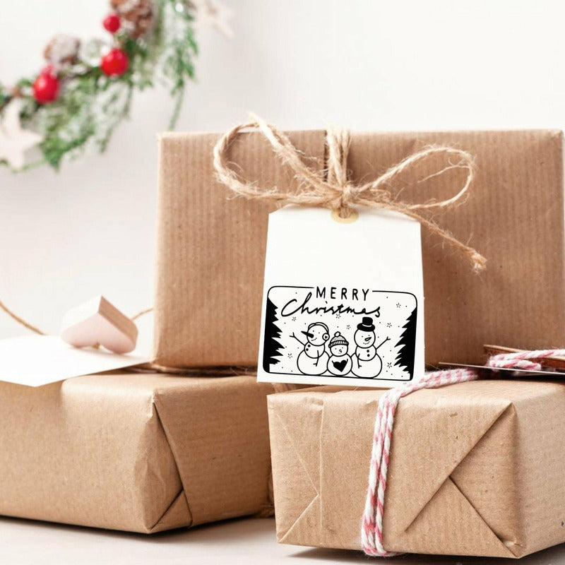 Stempel - Snowman - Wurmis-Holzdeko
