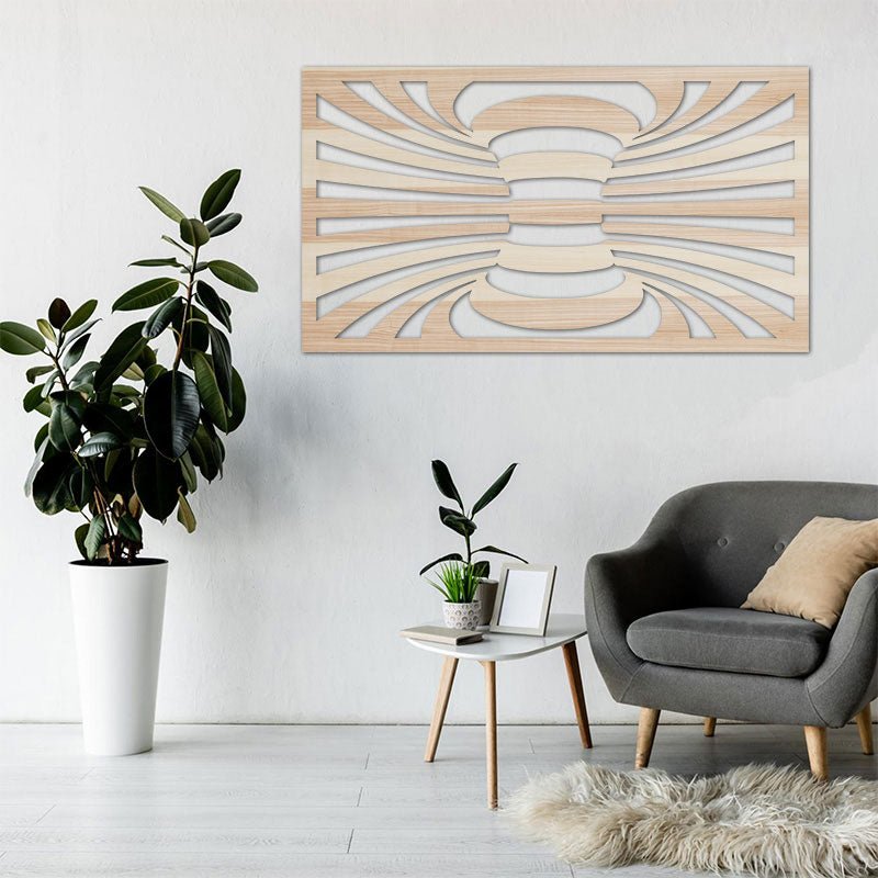 Wandbild Centertubes - Wurmis-Holzdeko