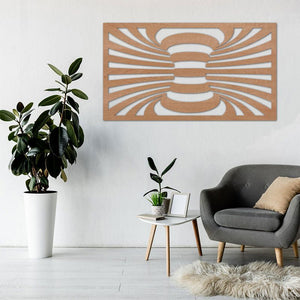 Wandbild Centertubes - Wurmis-Holzdeko