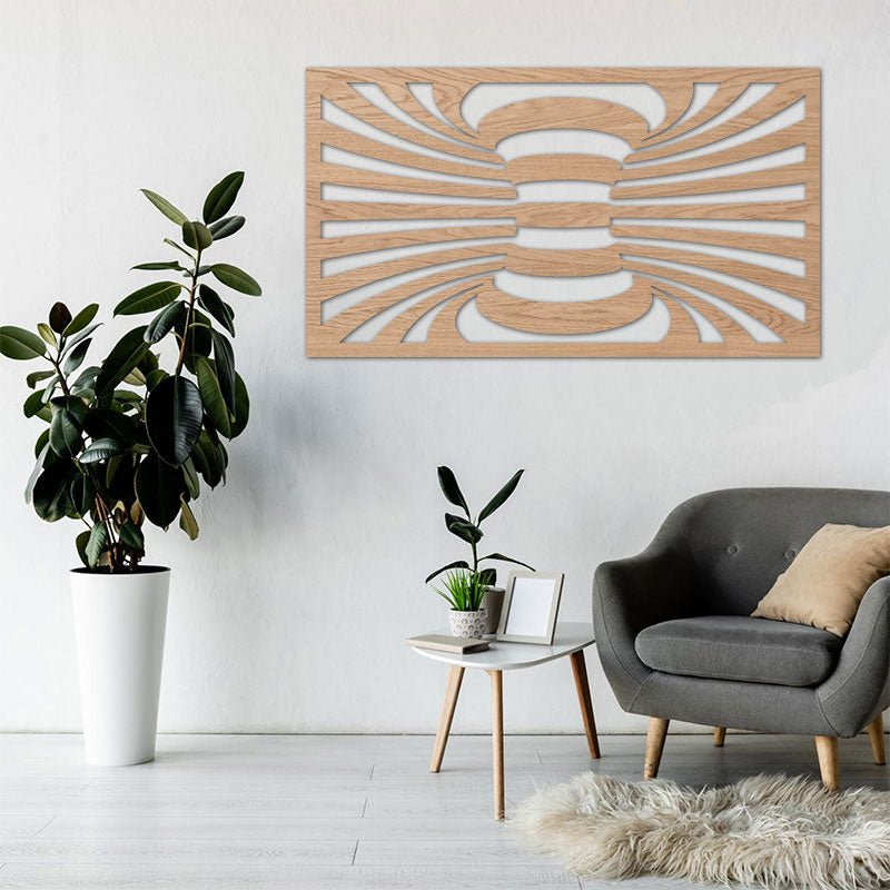 Wandbild Centertubes - Wurmis-Holzdeko