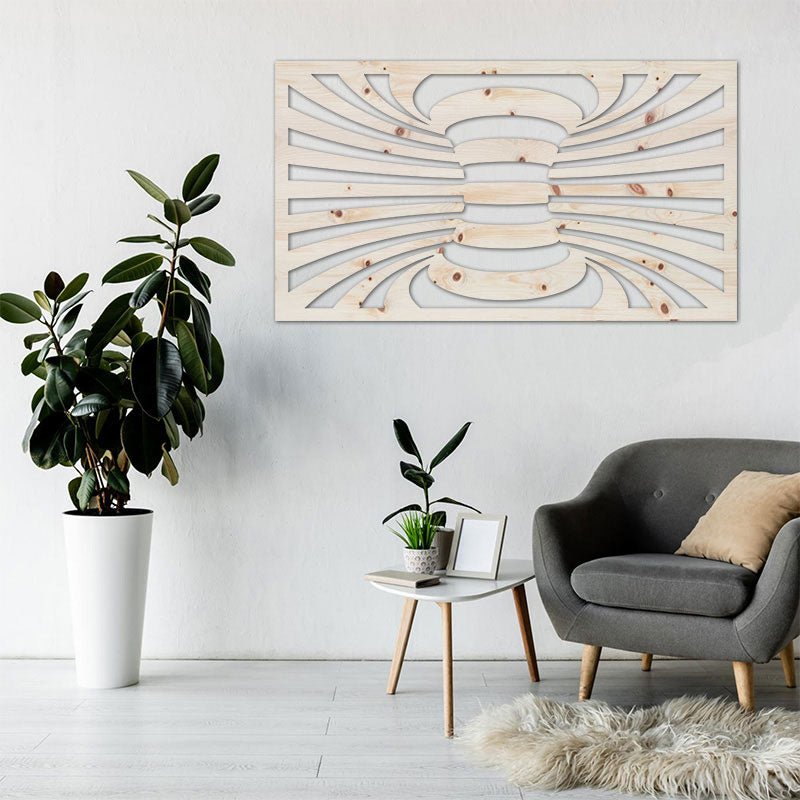 Wandbild Centertubes - Wurmis-Holzdeko
