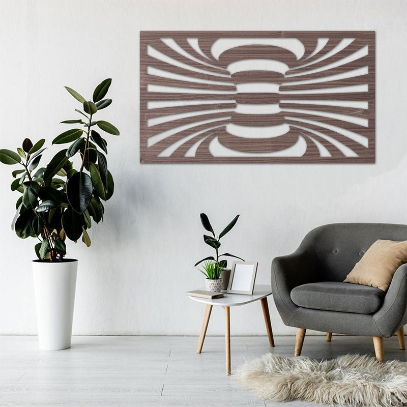 Wandbild Centertubes - Wurmis-Holzdeko