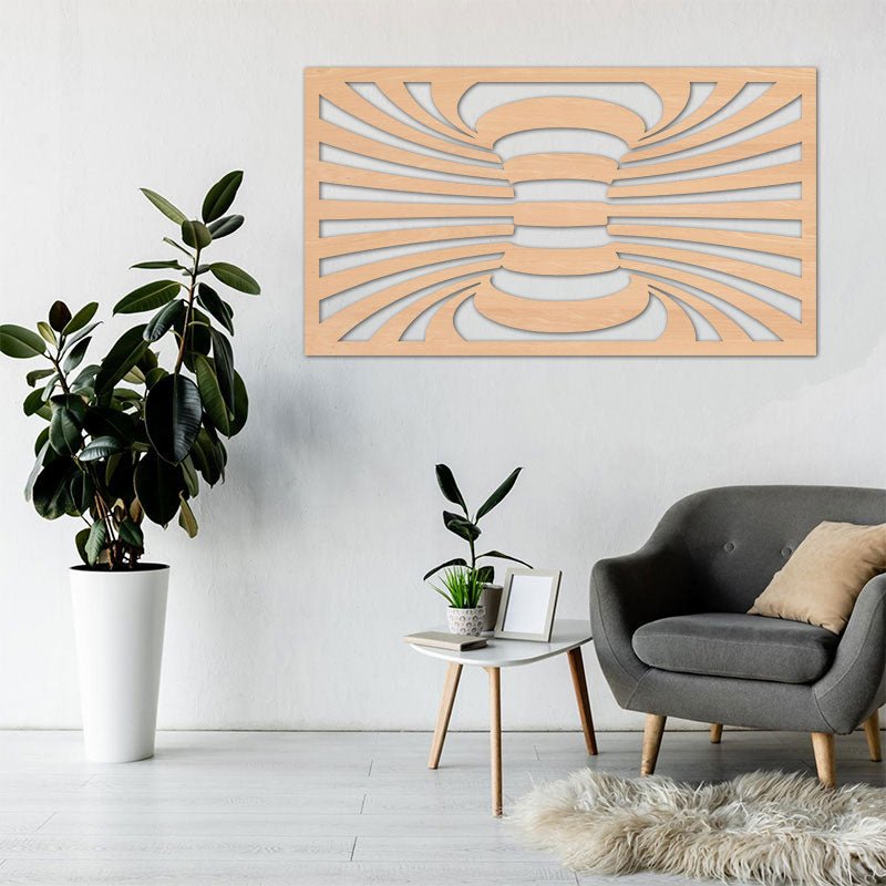 Wandbild Centertubes - Wurmis-Holzdeko