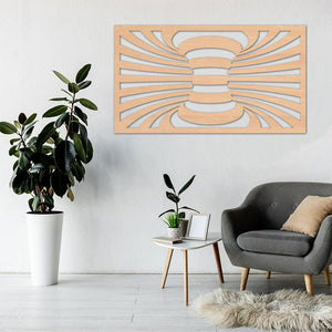 Wandbild Centertubes - Wurmis-Holzdeko