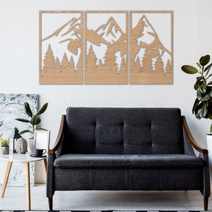Wandbild Nature - Wurmis-Holzdeko