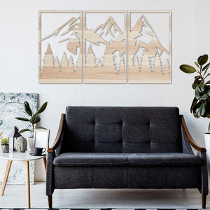 Wandbild Nature - Wurmis-Holzdeko