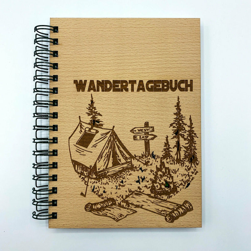 Wandertagebuch Abenteurer - Wurmis-Holzdeko