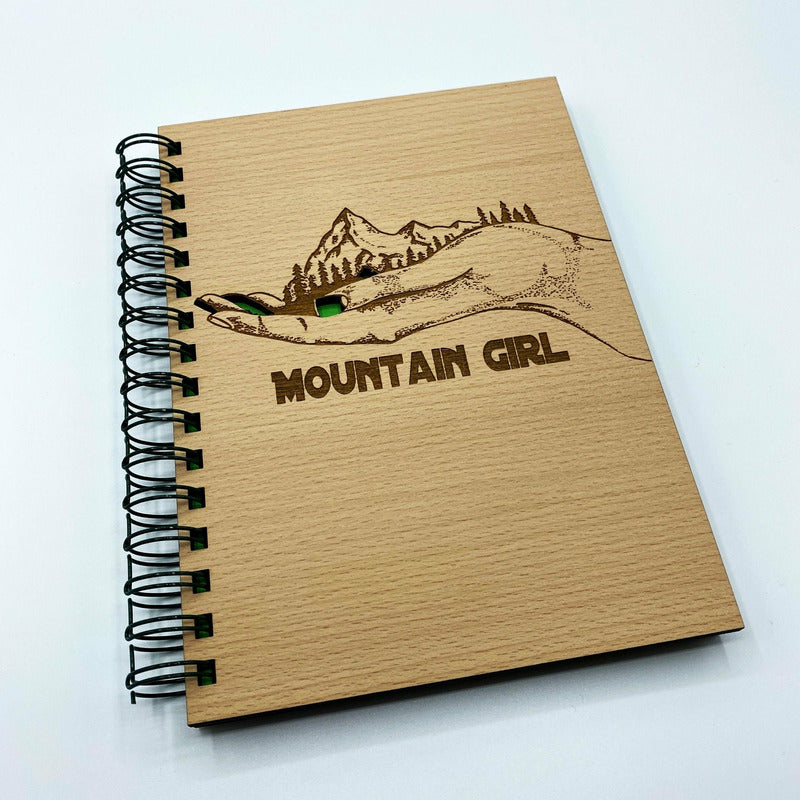 Wandertagebuch Mountain Girl - Wurmis-Holzdeko