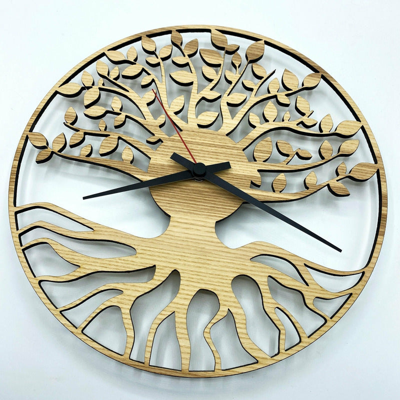 Wanduhr Baum des Lebens - Wurmis-Holzdeko